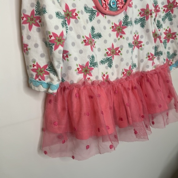 Matilda Jane long sleeve sweater with tulle hemline 6-12m EUC - Picture 3 of 4